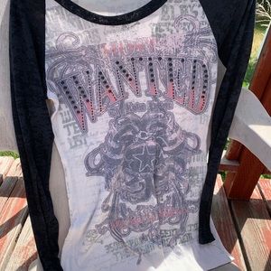 Long sleeve graphic shirt